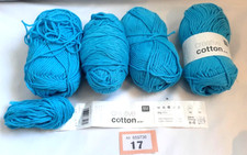 200g blue cotton for sale  BOURNEMOUTH