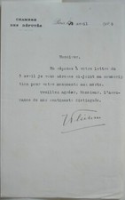 Autographe léon blum d'occasion  Paris XI