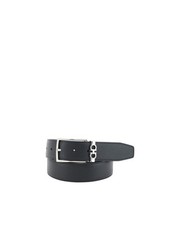 Ferragamo leather belt usato  Italia