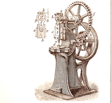 Alte lithographie lochmaschine gebraucht kaufen  Monheim