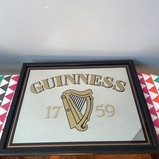 Guinness 1759 mirror for sale  BURNLEY