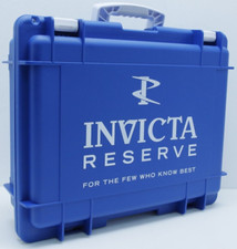 Invicta Reserve azul 15 slots protetor à prova d'água armazenamento rígido caixa de relógio comprar usado  Enviando para Brazil