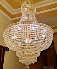 Lampadario impero cristallo usato  Reggio Calabria