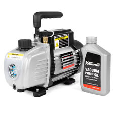 Bomba de vácuo profunda palheta rotativa XtremepowerUS estágio único 3.5CFM 1/4HP HVAC AC ar, usado comprar usado  Enviando para Brazil