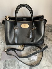 Mulberry black leather for sale  STAMFORD