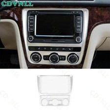Para VW Passat B7 2011-2015 prata aço GPS capa de navegação moldura decoração acabamento 1* comprar usado  Enviando para Brazil