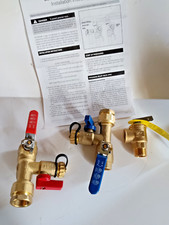 Usado, Kit de válvula de serviço aquecedor de água sem tanque isolador JUWO 3/4 polegadas com alívio de pressão comprar usado  Enviando para Brazil