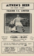Falkirk hearts scottish for sale  LYNDHURST