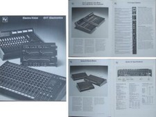 Brochure audio electrovoice d'occasion  Rennes-