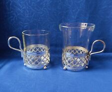 Pair drinking glasses for sale  RUISLIP