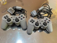 Usado, 2 Sony (SCPH-1200) PlayStation PS1 PS2 Dual Shock CONTROLLER varas analógicas, em excelente estado usado comprar usado  Enviando para Brazil