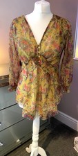 Anthropologie gretchen gold for sale  WREXHAM