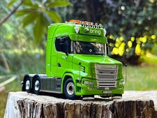 Torpedo Scania Vlastuin 6x2 eixo tag "Bring" modelos de caminhão WSI escala 1:50 comprar usado  Enviando para Brazil