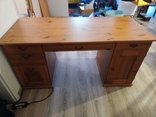 Schreibtisch hemnes vollholz gebraucht kaufen  Lünen