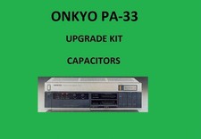 Amplificador estéreo ONKYO PA-33 KIT DE REPARACIÓN - todos los condensadores comprar usado  Enviando para Brazil