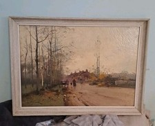 Tableau peinture huile d'occasion  Thise