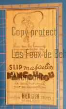Slip kangourou bonneterie d'occasion  Beaumont-de-Lomagne