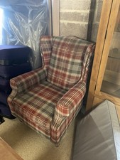 Tartan arm chair. for sale  YEOVIL