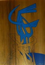 Gianni dova litografia usato  Milano