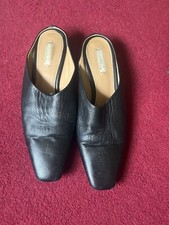 Arket black leather for sale  NOTTINGHAM