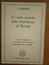 G.kremmerz lecarte storiche usato  Italia