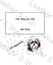 Capa de talão de cheques de vinil foto personalizada/personalizada Shih Tzu comprar usado Capa de talão de cheques de vinil foto personalizada/personalizada Shih Tzu comprar usado  Enviando para Brazil