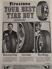 Pub advertising firestone d'occasion  Orleans-