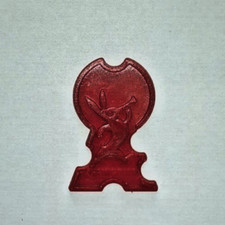 Logo plastique rouge d'occasion  Fontaines-sur-Saône