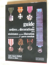 Guide ordres décorations d'occasion  Laon