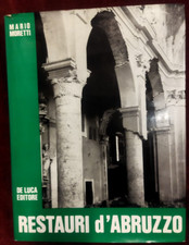Restauri abruzzo mario usato  Roma