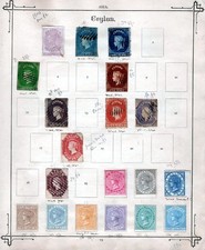 Ceylon collection 1880 for sale  HAILSHAM