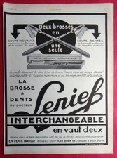 Publicité presse brosse d'occasion Publicité presse brosse d'occasion  Le Portel