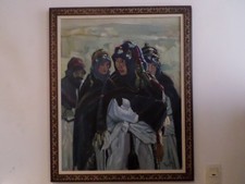 Tableau orientaliste peinture d'occasion  Marseille V