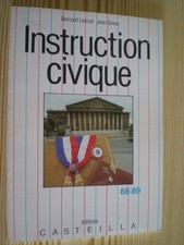 Lescot instruction civique d'occasion Lescot instruction civique d'occasion  Lannion