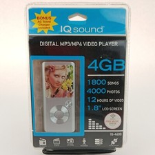 Usado, Leitor de vídeo digital MP3/MP4 IQ Sound 4 Gb 1,8 polegadas tela LCD comprar usado  Enviando para Brazil