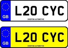 Private personal registration for sale  ABERDEEN