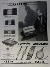 Publicite montres ermeto d'occasion  Montluçon