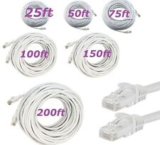 Usado, Cabo Patch Cord Cat 6 CAT6 500mhz Ethernet Internet Rede LAN RJ45 UTP BRANCO comprar usado  Enviando para Brazil