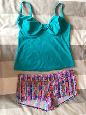 Bhs turquoise tankini for sale  POLEGATE