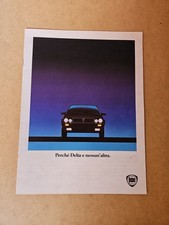 Lancia delta brochure usato  Macomer