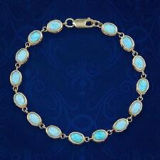 Opal bracelet 9ct for sale  UK