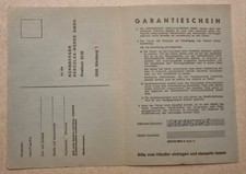 Garantieschein hercules hobby gebraucht kaufen Garantieschein hercules hobby gebraucht kaufen  Rheinmünster