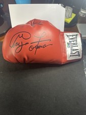 Usado, Luva de boxe tamanho completo vermelha Everlast assinada por George Foreman - JSA CAPATAZ’S CRRT comprar usado  Enviando para Brazil