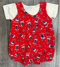 Roupas para bebês meninas novas sem etiquetas vintage Carter's 3-6 meses 2 peças roupa Cherry Fizz comprar usado  Enviando para Brazil
