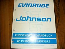Evinrude johnson kundendiensth gebraucht kaufen  Vilshofen an der Donau