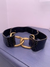 Snakeskin belt featuring for sale  CHELMSFORD