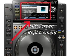 LCD original 6,1 "para PIONEER CDJ-2000NEXUS CDJ2000NEXUS somente comprar usado  Enviando para Brazil