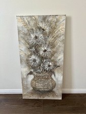 Impasto painting floral for sale  Signal Hill