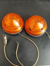 Round amber indicator for sale  RUGELEY