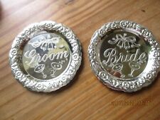 Drinks coasters silver for sale  LOUGHBOROUGH